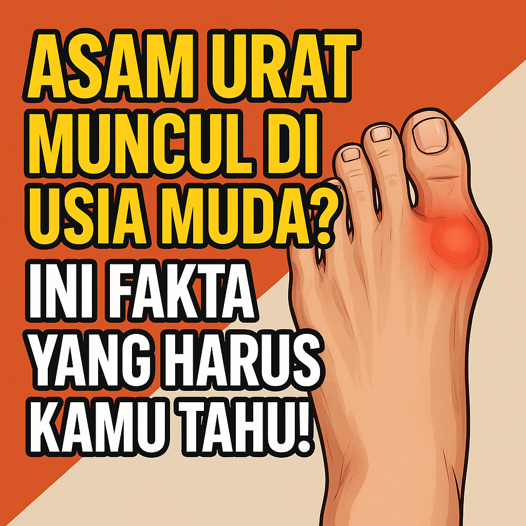 Asam Urat Muncul di Usia Muda? Ini Fakta yang Harus Kamu Tahu!